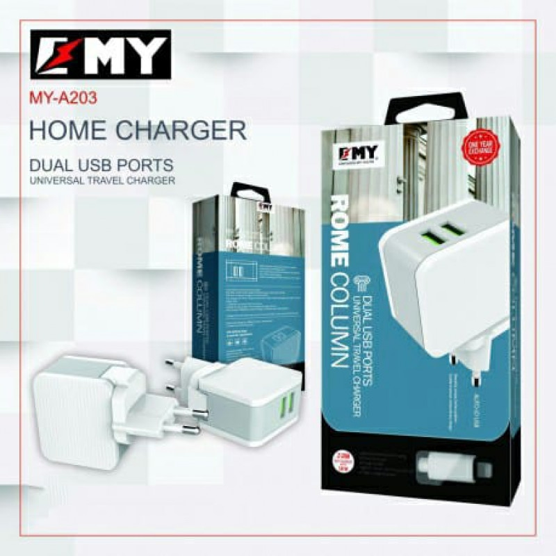 EMY MY-A203 Universal Travel Charger